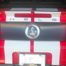 Anchor Room Trunk Center Black Out Panel (2010-2012 Mustang) - Gloss White - 10FM_B_GW