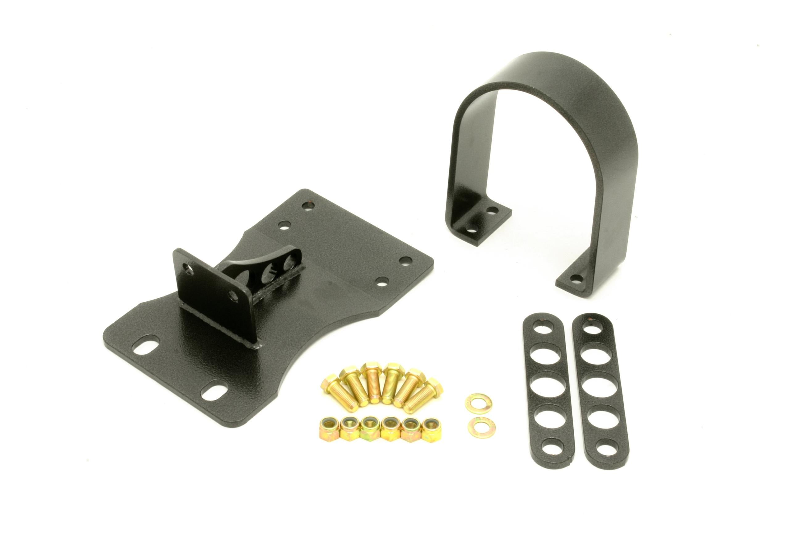 BMR DSL014H Black Driveshaft Safety Loop, Front, V8 Manual, V6 Auto 5th Gen 2010 - 2015 Chevy