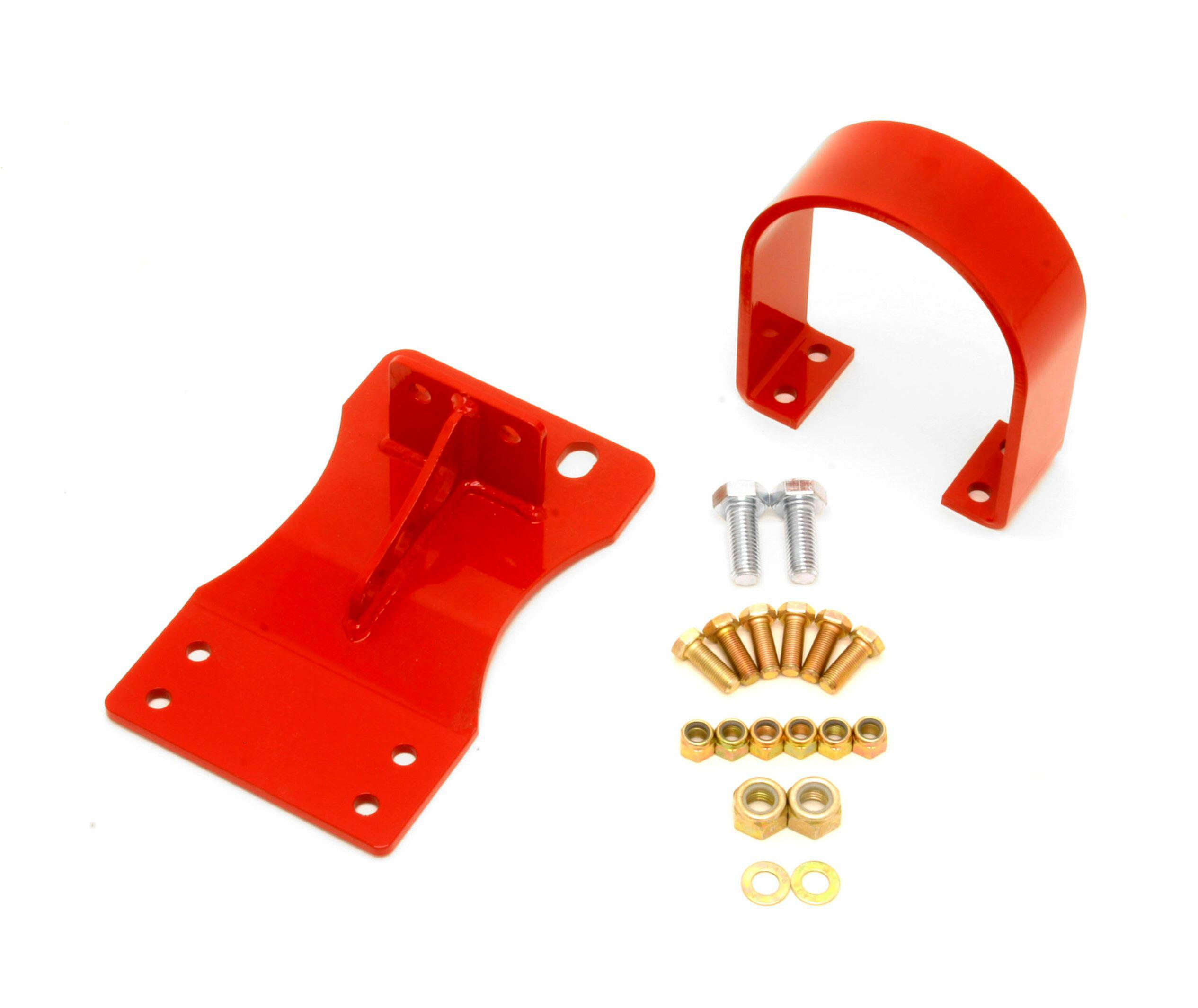 BMR DSL015R Red Driveshaft Safety Loop, Front, V8 Auto 5th Gen 2010 - 2015 Chevy