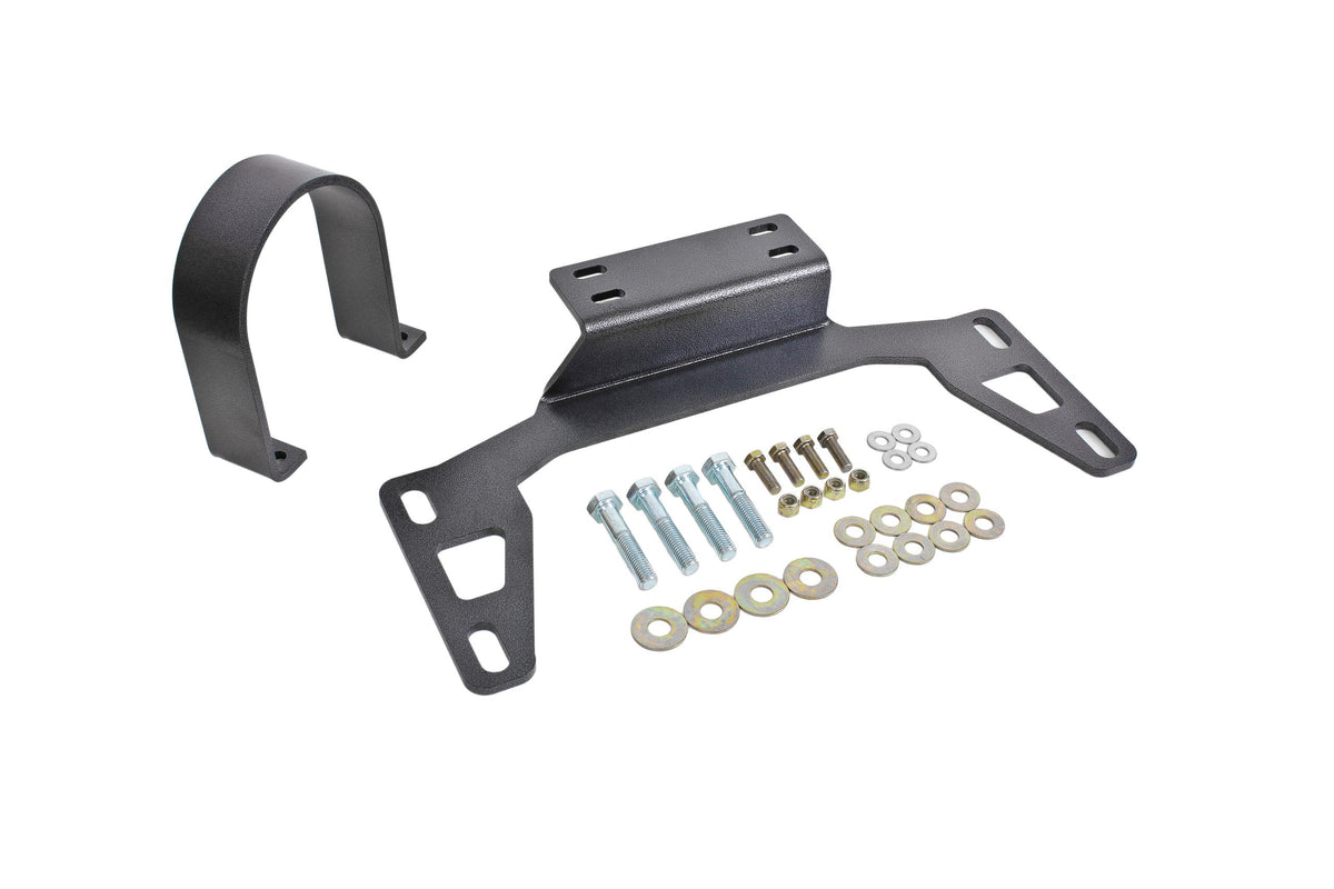 BMR Suspension DSL017H Front Driveshaft Loop - Black Hammertone (2011-2024 5.0L Mustang GT / V6)