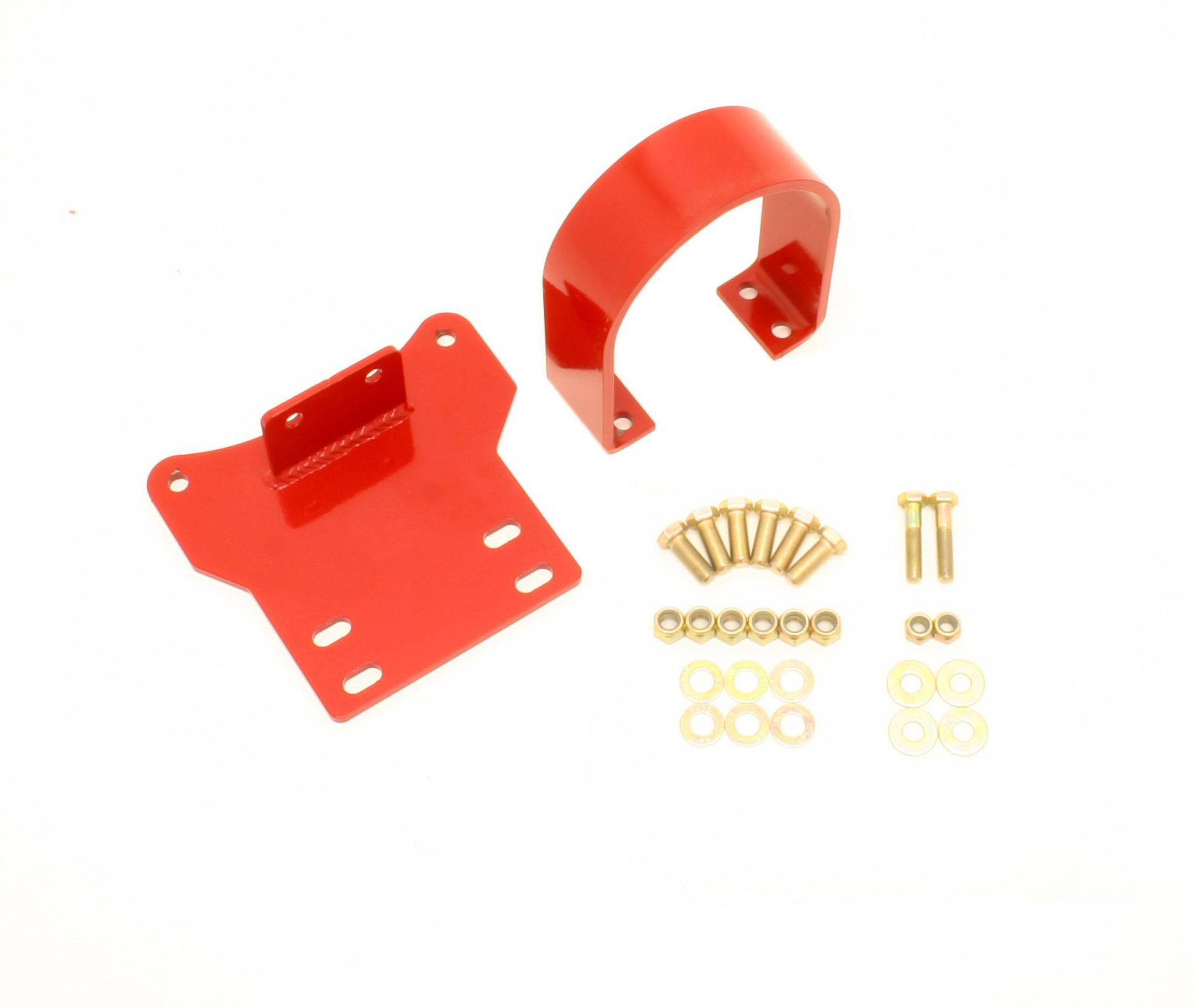 BMR DSL018R Red Driveshaft Safety Loop, Front, Auto Transmission 2008 - 2009 Pontiac