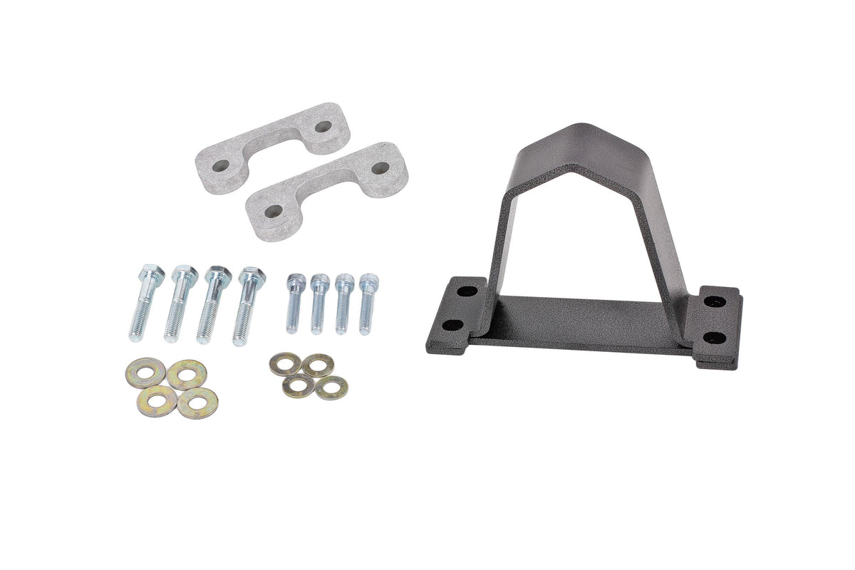 BMR DSL019H Black Driveshaft Safety Loop, Front 6th Gen 2016-2020 Chevy