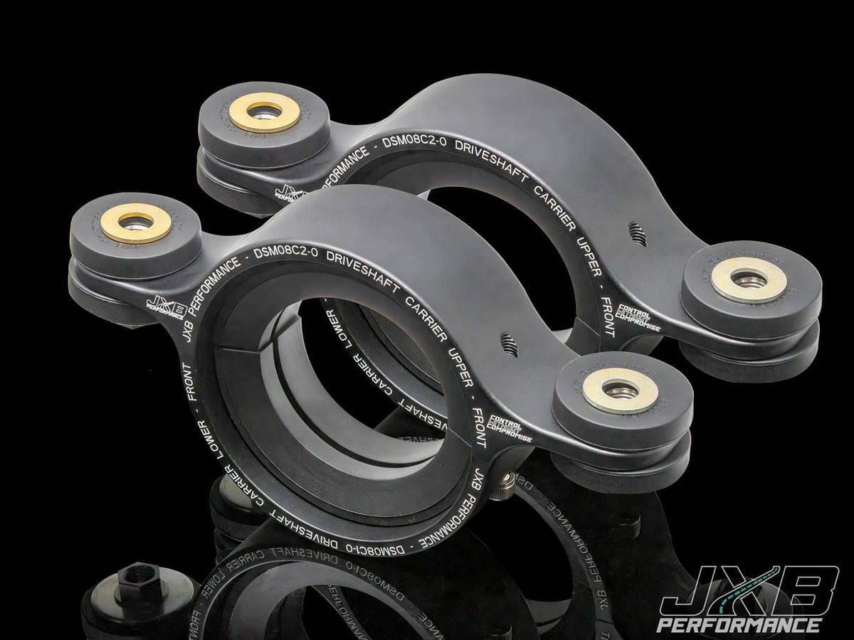 JXB Performance Driveshaft Carrier - 2g DSM Single Carier - Both Bushings - DSM08A0-B