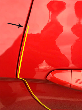 Anchor Room Paint Protection - Door Edge & Handle Kit - PP_DEH