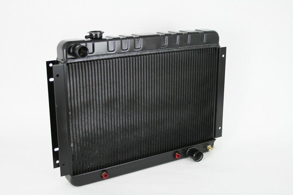 DeWitts 1966-67 CHEVELLE SB / BB DF, Auto, Black Ice, 2 row 1" Tubes - 32-1239002A