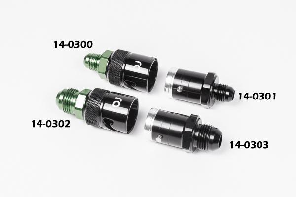 Radium Engineering 8An Dry Break 27Mm Fitting, Outer - 14-0302