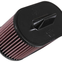 K and N Filters Replacement Air Filter (2014-2024 Quattroporte, Ghibli, Levante) - E-0651