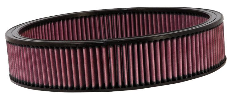 K and N Filters Replacement Air Filter (1965-1985 Pontiac, Buick, Chevrolet, GMC, Mercedes-Benz, Oldsmobile, Cadillac Fitment) - E-1650