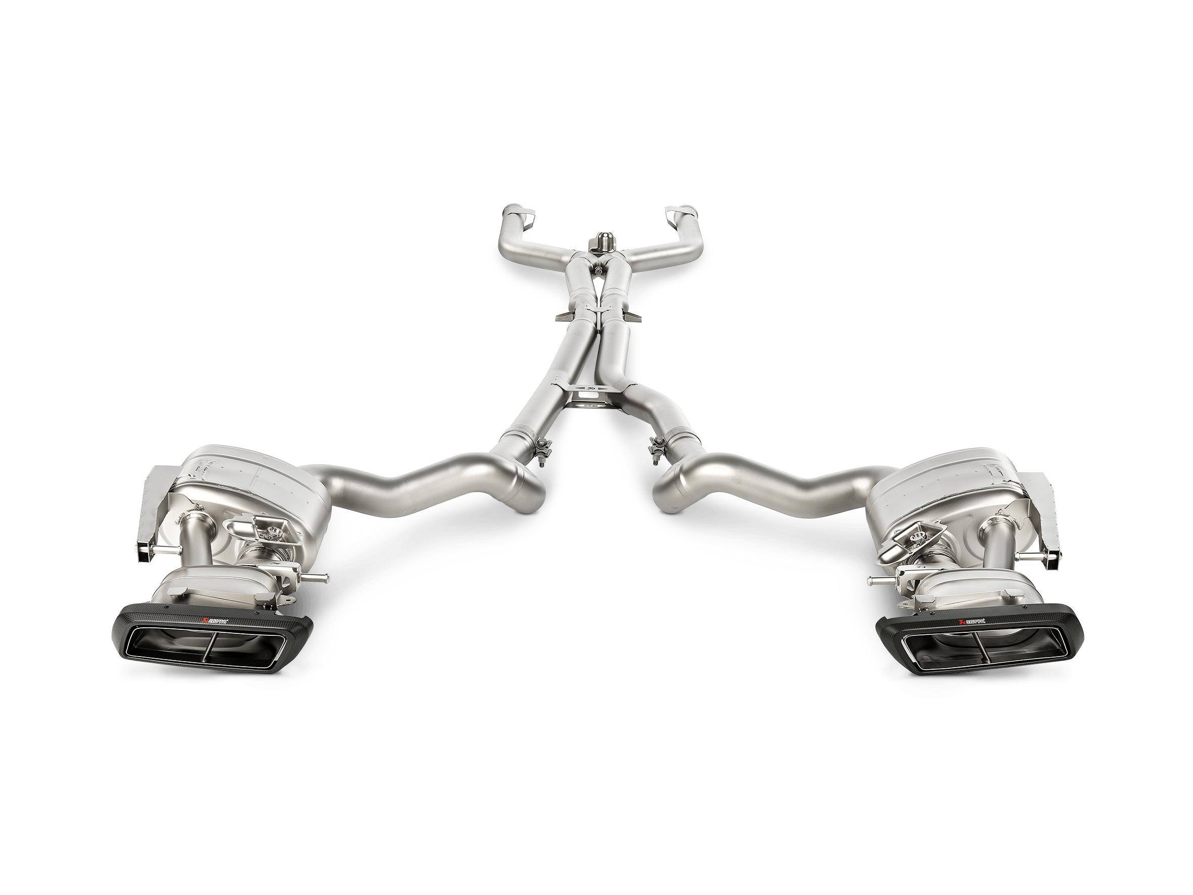 Akrapovic 2015-2018 Mercedes-AMG Evolution Link Pipe Set (Titanium). (2015-2018 C63 AMG, C63 AMG S) - E-ME/T/3