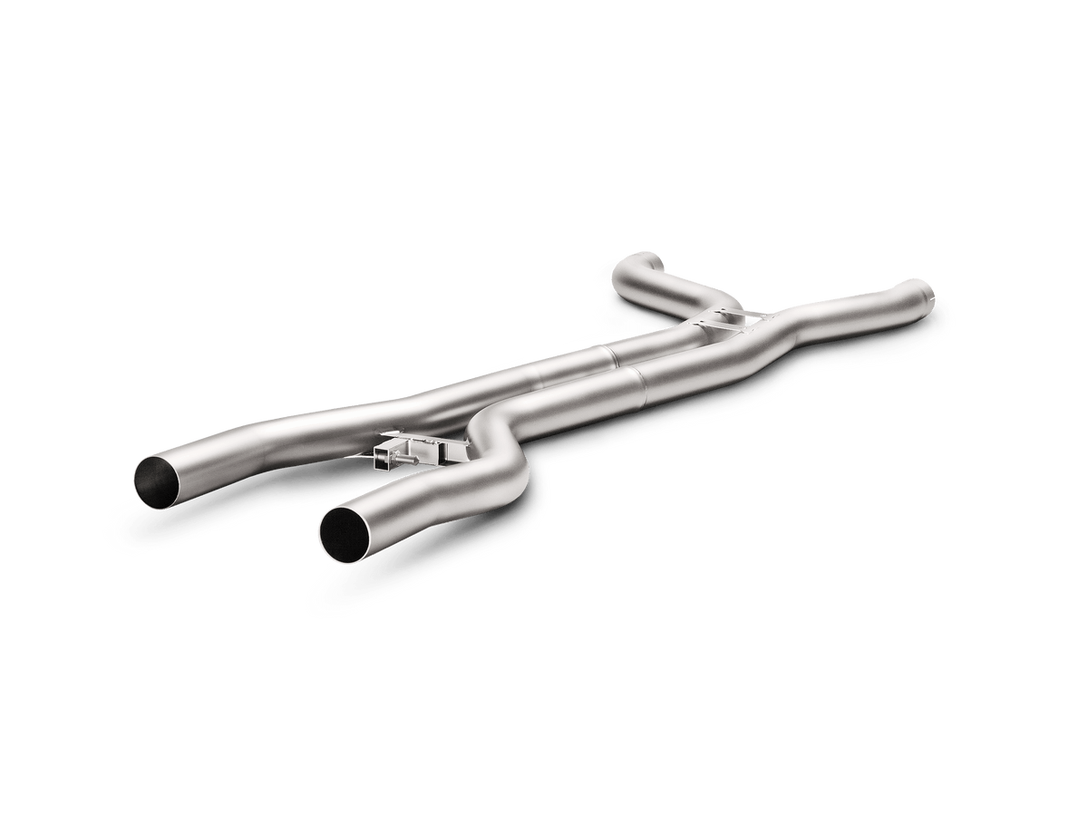 Akrapovic 2015-2017 Porsche Evolution Link Pipe Set (Titanium). (2015-2017 Cayenne) - E-PO/T/3