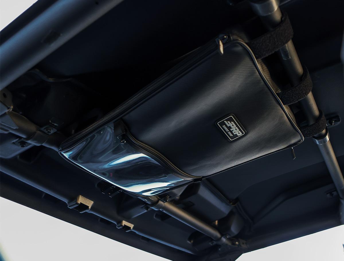 PRP Seats Overhead Bag for 2020+ Yamaha Wolverine RMAX and RMAX4 Black - E104-210
