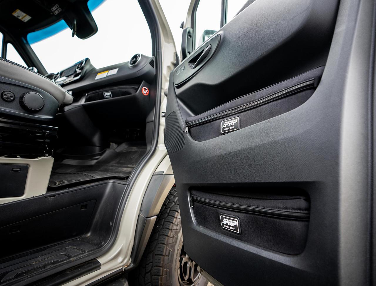 PRP Seats Upper Door Bags for 2019+ Mercedes Sprinter Van Pair - E121