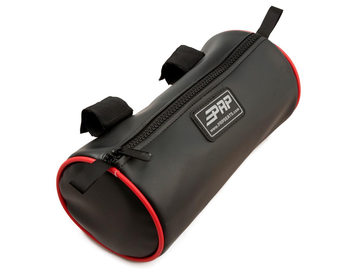 PRP Seats Buggy Bag 7 inch Round 13 Inch long Vinyl Coated Nylon Red - E13-L