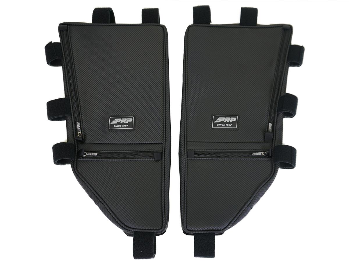 PRP Seats Overhead Bags for Honda Talon Pair Black Vinyl Coated Nylon - E84-210