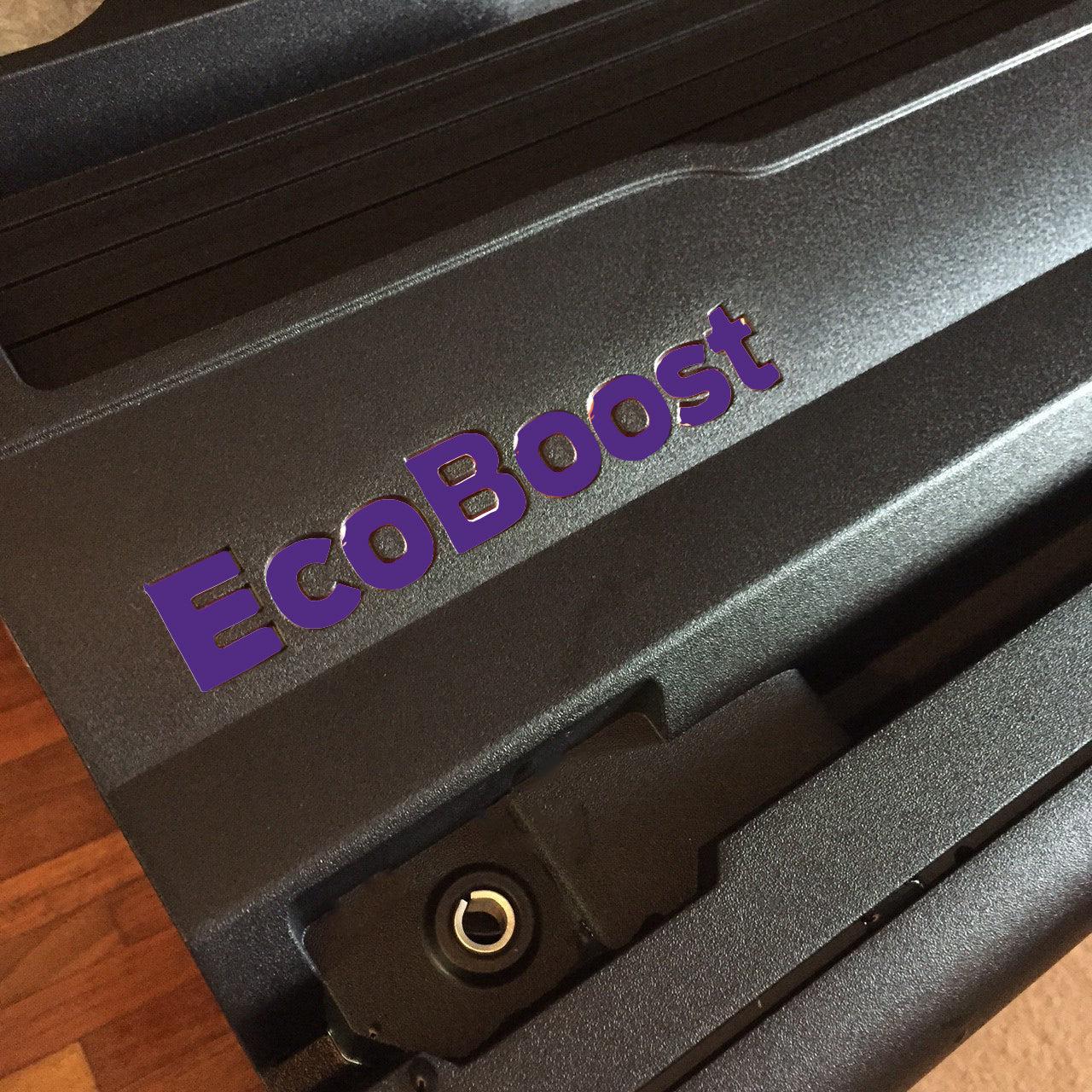 Anchor Room Mishimoto Coolant Tank Logo Decal "M" - Dark Yellow (2015-2023 Mustang) - 15FM_EBL_DY