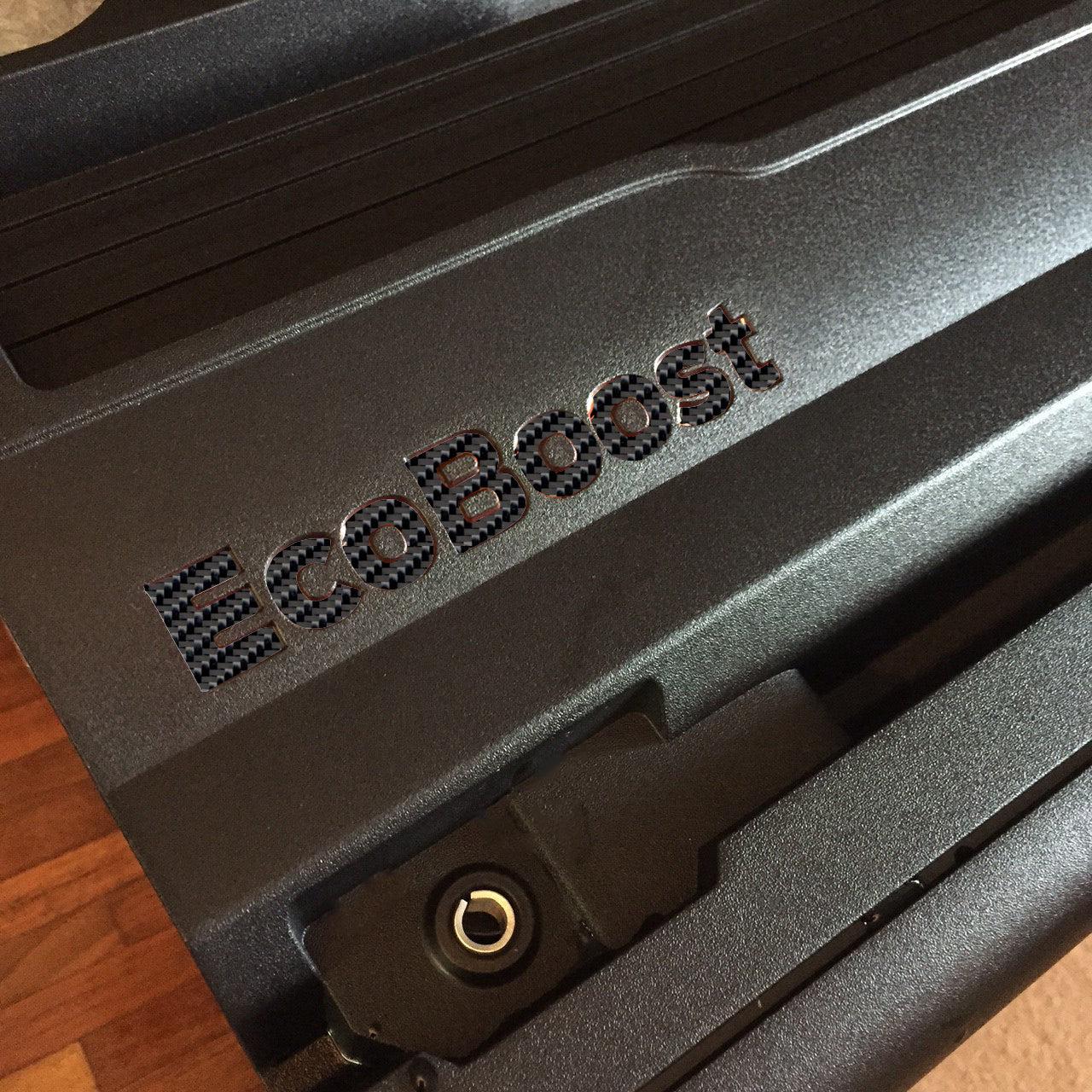 Anchor Room Mishimoto Coolant Tank Logo Decal "M" - Dark Yellow (2015-2023 Mustang) - 15FM_EBL_DY