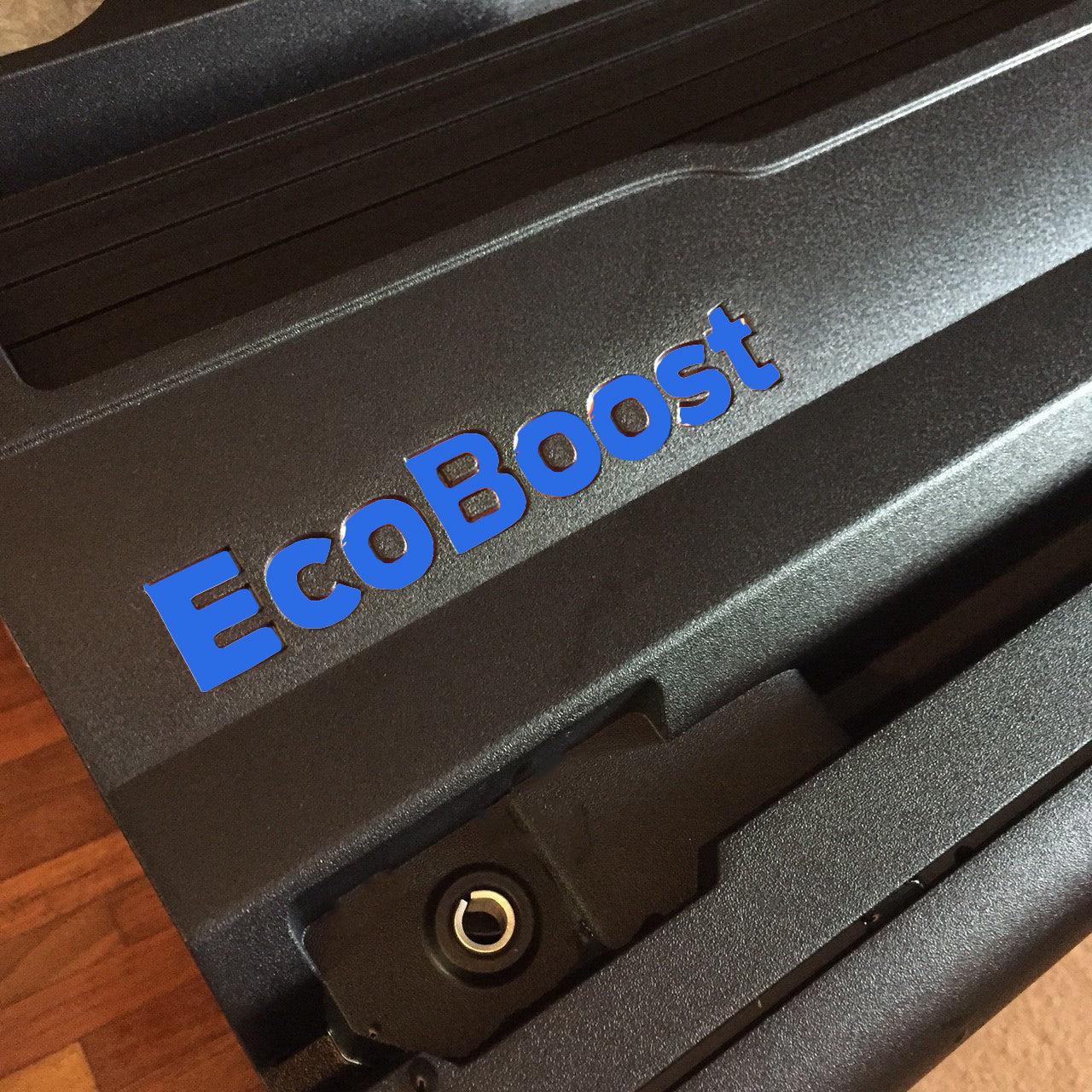 Anchor Room Mishimoto Coolant Tank Logo Decal "M" - Dark Yellow (2015-2023 Mustang) - 15FM_EBL_DY