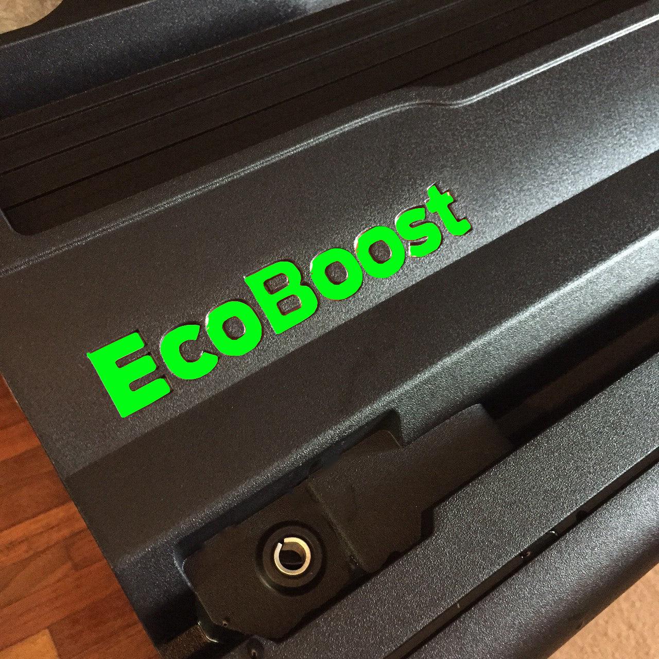 Anchor Room Mishimoto Coolant Tank Logo Decal "M" - Dark Yellow (2015-2023 Mustang) - 15FM_EBL_DY