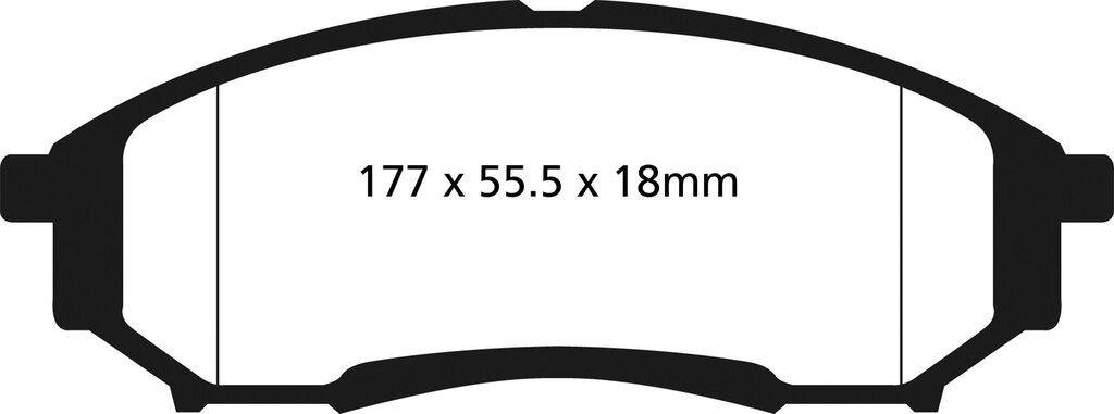 EBC Brakes Ebc Extra Duty Pads - ED91778
