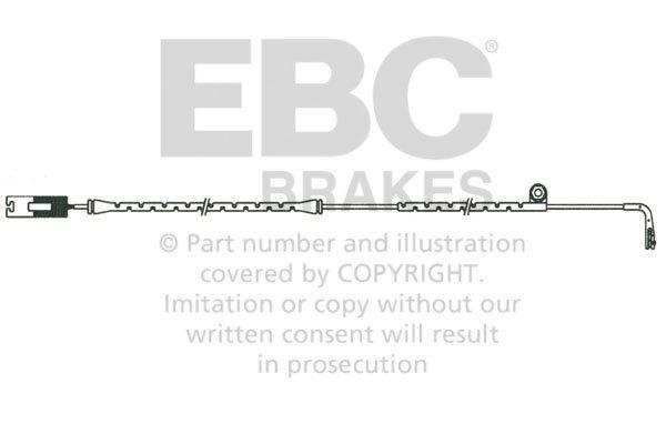 EBC Brakes Oe Wear Sensor (Front Wear Leads 2000 thru 2003 BMW Z8 5) - EFA111
