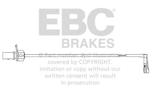 EBC Brakes Oe Wear Sensor (Rear Wear Leads 2011 AUDI A6 2.0 Turbo) - EFA156