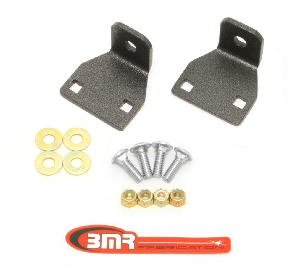 BMR ELK009H Black End Link Mounting Brace, Rear Lower Control Arm 5th Gen 2010 - 2011 Chevy