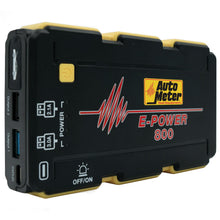 Auto Meter JUMP STARTER, EMERGENCY BATTERY PACK, 12V, 800A PEAK, 1800 mAh - EP-800