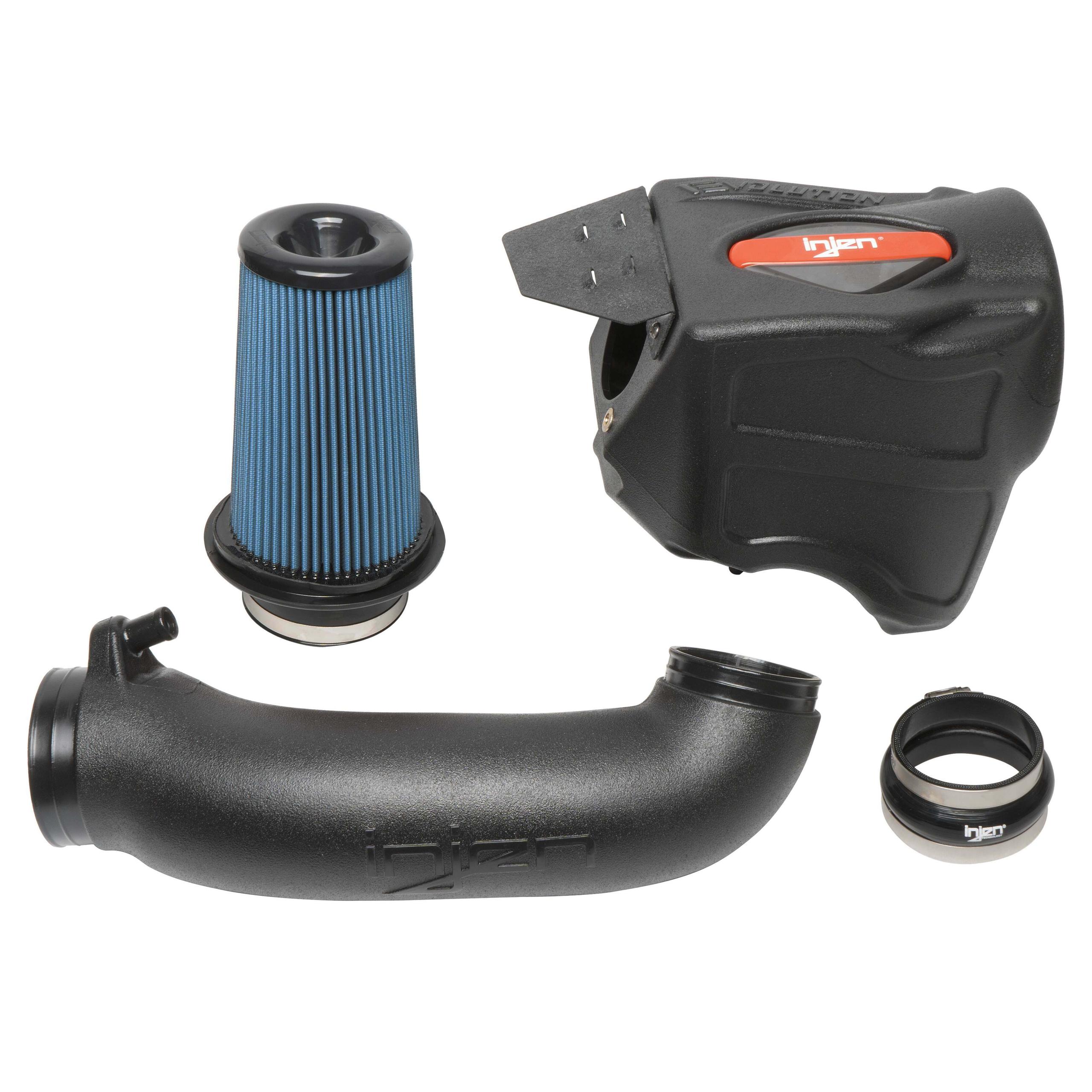 Injen Evolution Cold Air Intake System - Dry Air Filter (2012-2018 Jeep Wrangler V6 - 3.6L) - EVO5009