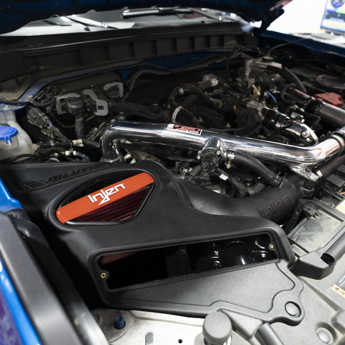 Injen Evolution Cold Air Intake System - Oiled Filter (2021-2022 Ford Bronco 2.7L) - EVO9301C