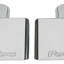 Pypes 1970-1973 C3 2.5 Inch Tips 304 Stainless - EVT153