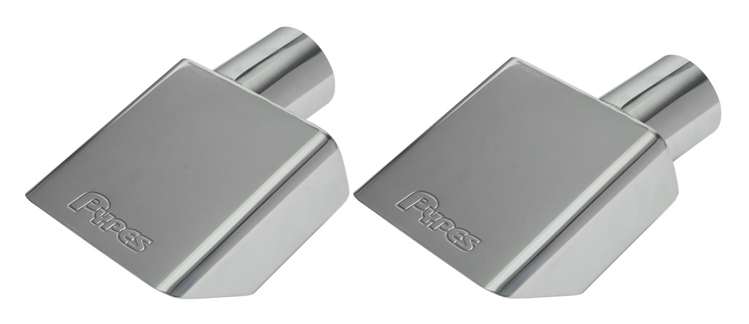 Pypes 1970-1973 C3 2.5 Inch Tips 304 Stainless - EVT153