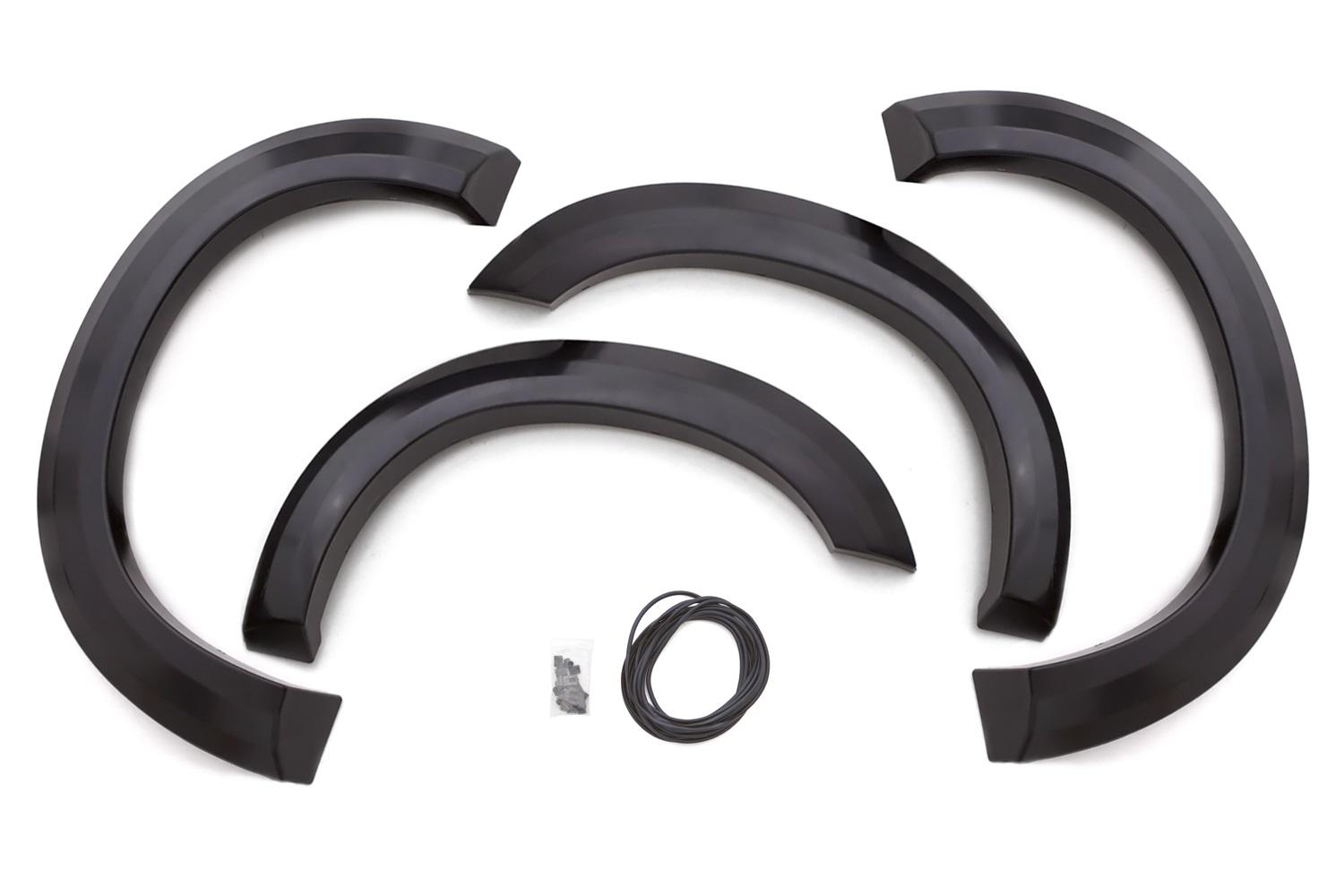 Lund Extra Wide Style Fender Flare Set - Front and Rear, Smooth, 4-Piece Set (1999-2007 F-250, F-250 Super Duty, F-350 Super Duty) - EX311S