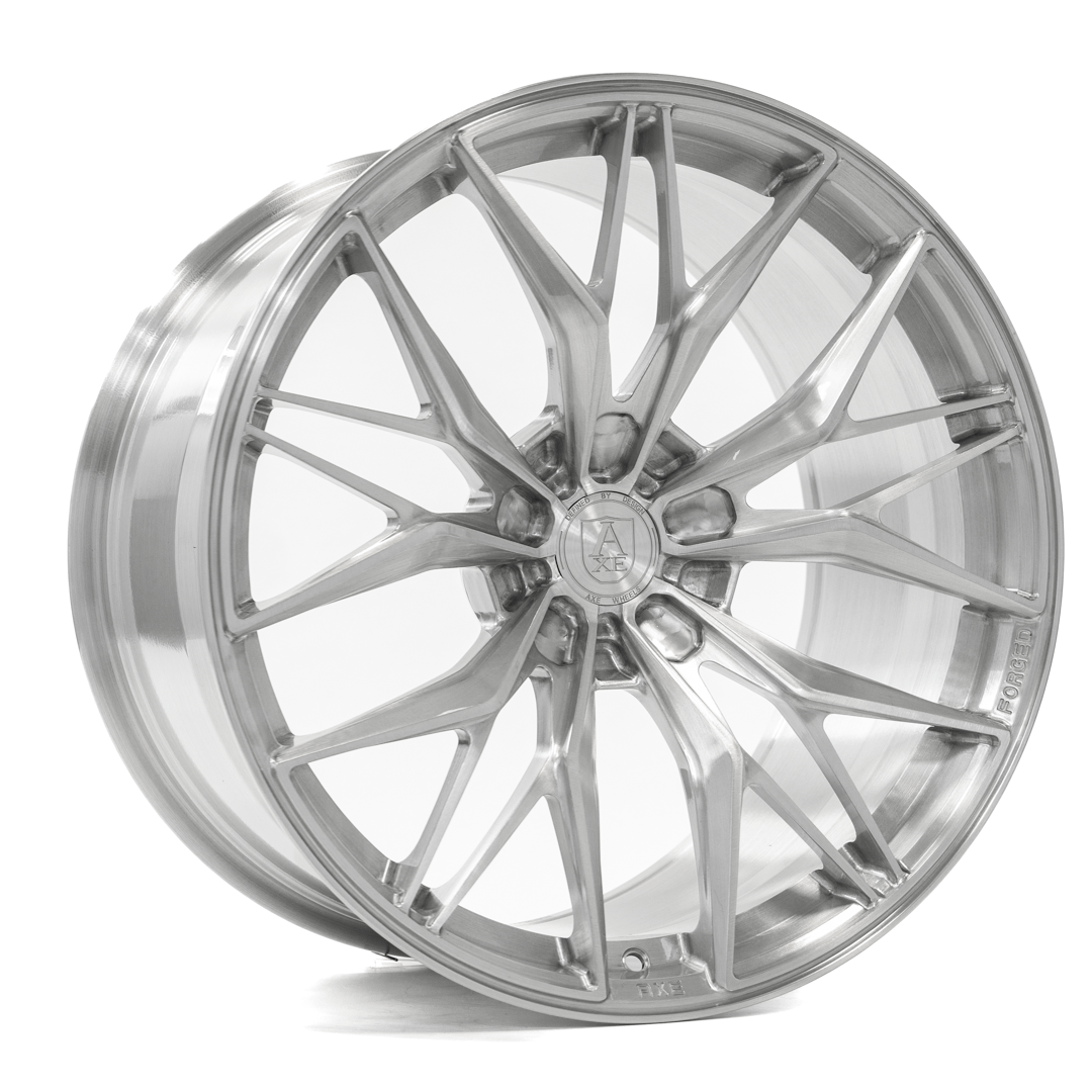 Axe Design FF5-Forged Wheel - 20x10, 5x112, Silver - 1020BLNK30+FF5RFBS-5x112