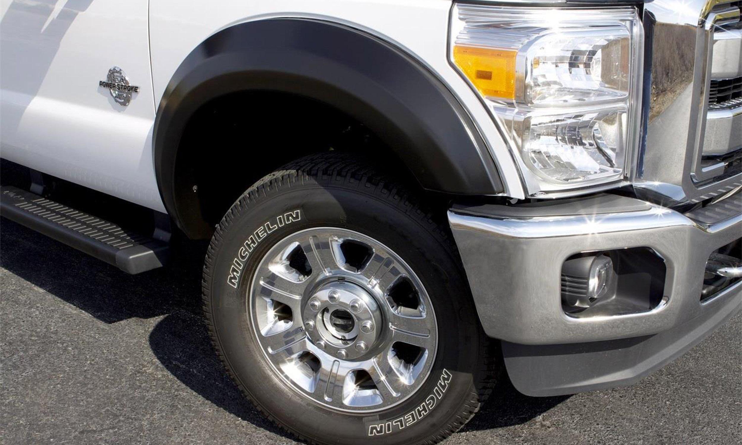 Lund Extra Wide Style Fender Flare Set - Front, Textured, 2-Piece Set (1994-2002 Dodge Ram 1500, Dodge Ram 2500, Dodge Ram 3500) - EX202TA