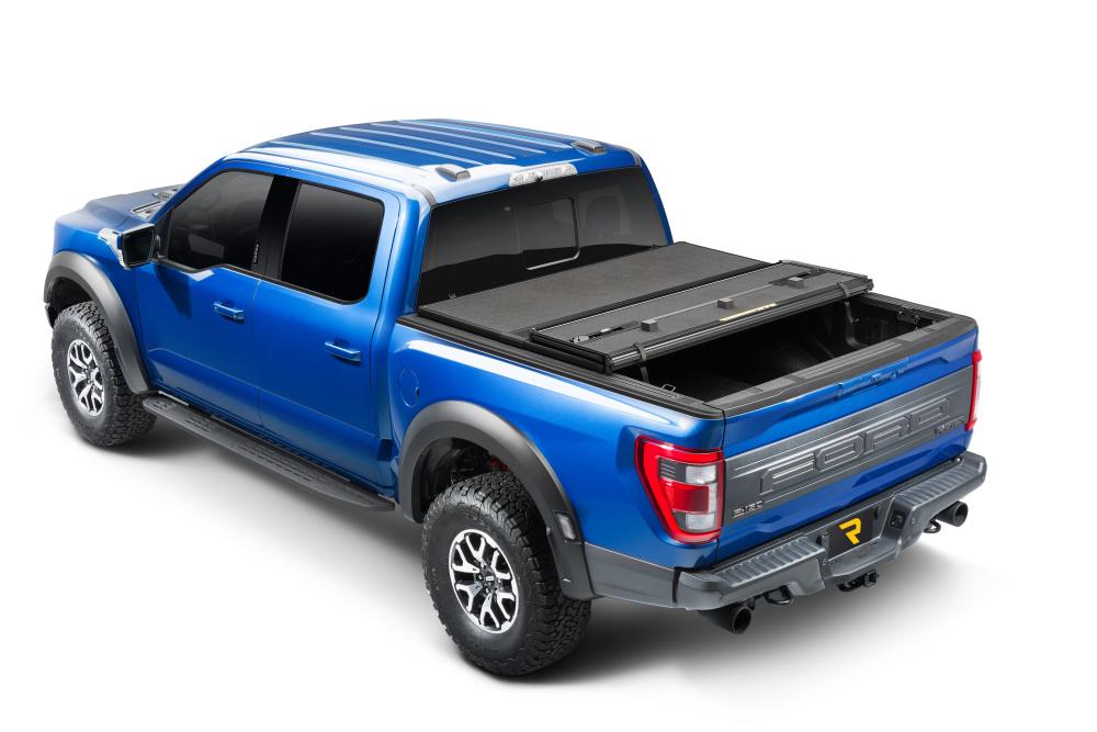 Extang Solid Fold ALX Tonneau Cover - Black Textured Paint - 2022-2023 Nissan Frontier 6' 1" Bed - 88962