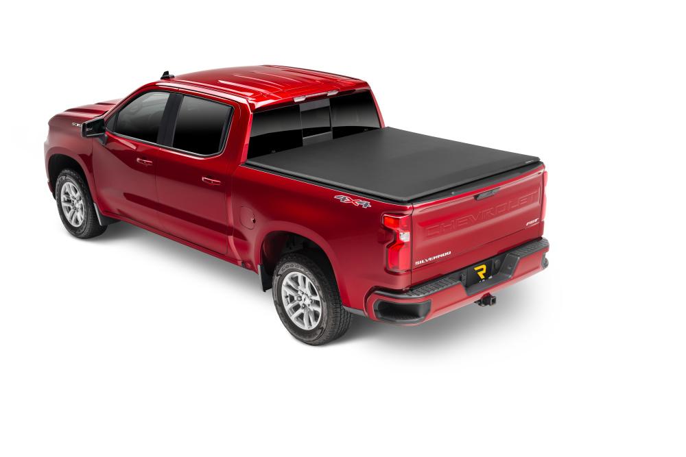 Extang Trifecta 2.0 Tonneau Cover; Black; Leather Grained Fabric; 2020-2023 Chevy Silverado/GMC Sierra 2500 HD/3500 HD 6' 9" Bed without Factory Side Storage Boxes - 92653