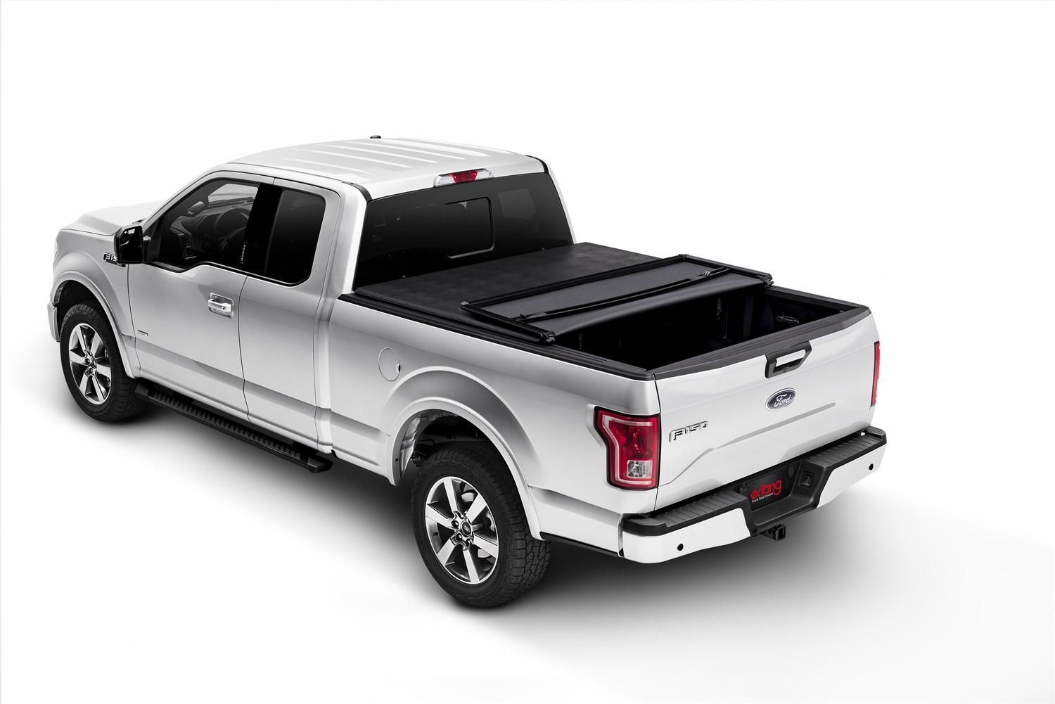 Extang Trifecta 2.0 Tonneau Cover - Black - Leather Grained Fabric - 2015-2020 Ford F-150 8' 2" Bed - 92485