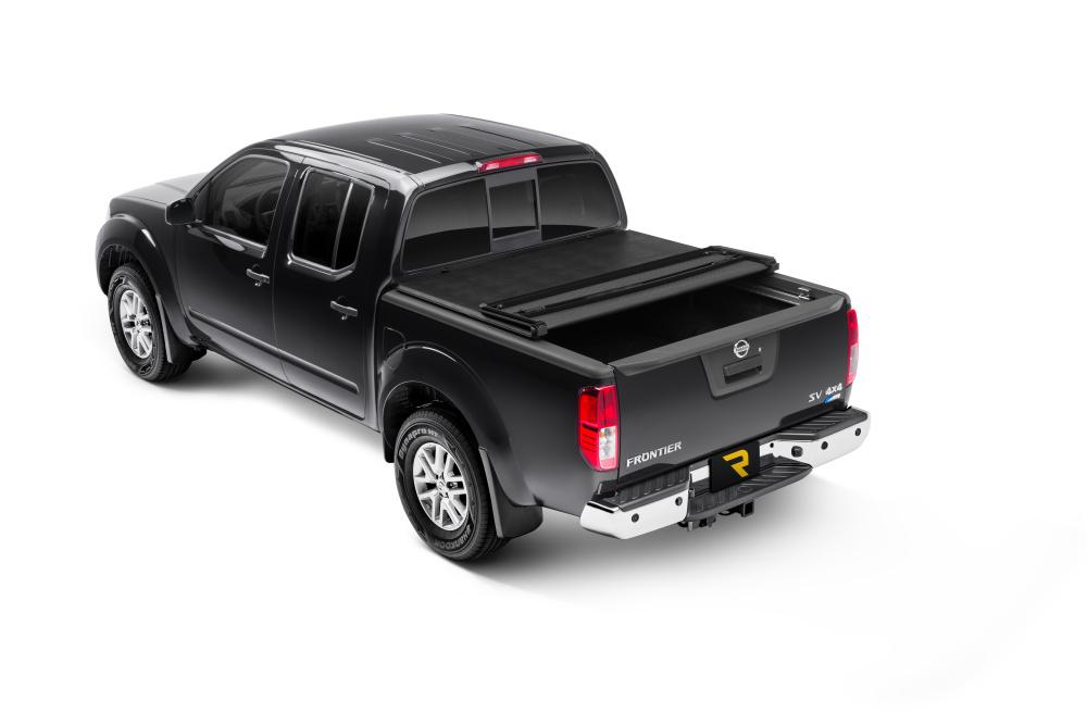 Extang Trifecta 2.0 Tonneau Cover - Black - Leather Grained Fabric - 2005-2021 Nissan Frontier 4' 11" Bed Bed with Factory Bed Rail Caps - 92985