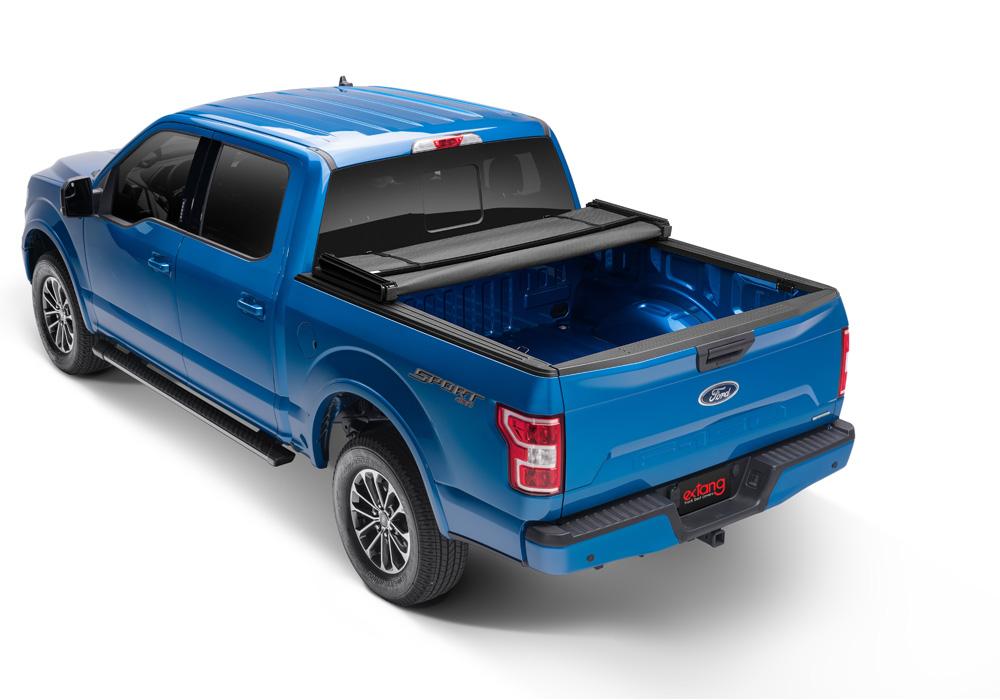 Extang Trifecta ALX Tonneau Cover - Black - Leather Grained Fabric - 2020-2023 Jeep Gladiator (JT) with or without Trail Rail System - 90895