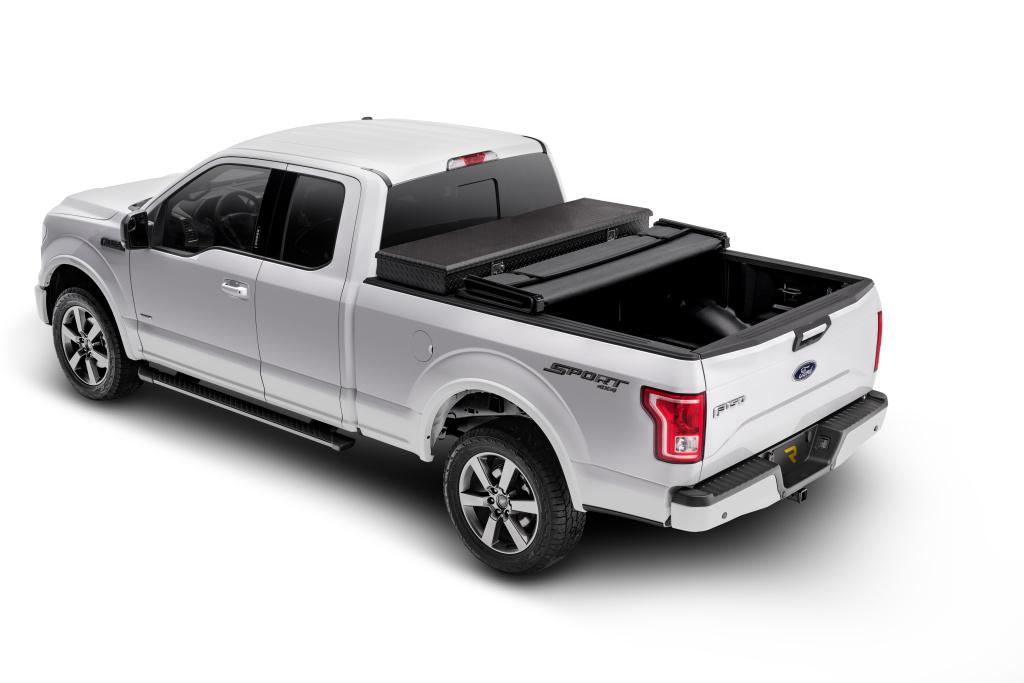 Extang Trifecta Toolbox 2.0 Tonneau Cover - Black - Leather Grained Vinyl - 2009-2014 Ford F-150 6' 6" Bed without Cargo Management System - 93410