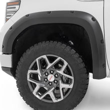 Rough Country Pocket Fender Flares G1K Stone Blue GMC Sierra 1500 2WD/4WD (2019-2026) (2019-2026 Sierra 1500, Sierra 1500 Limited) - F-C11950A-G1K