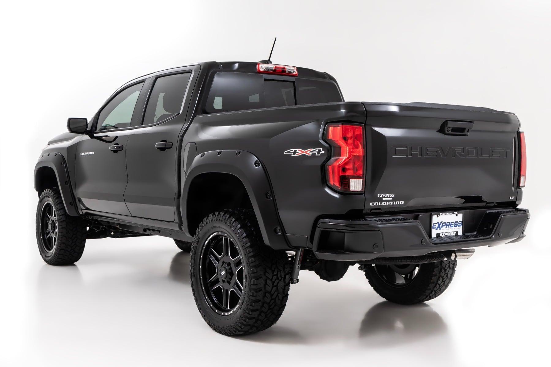 Rough Country Pocket Fender Flares GBF Sunrise Orange Chevy Colorado 2WD/4WD (23-26) (2023-2026 Colorado) - F-C12311-GBF