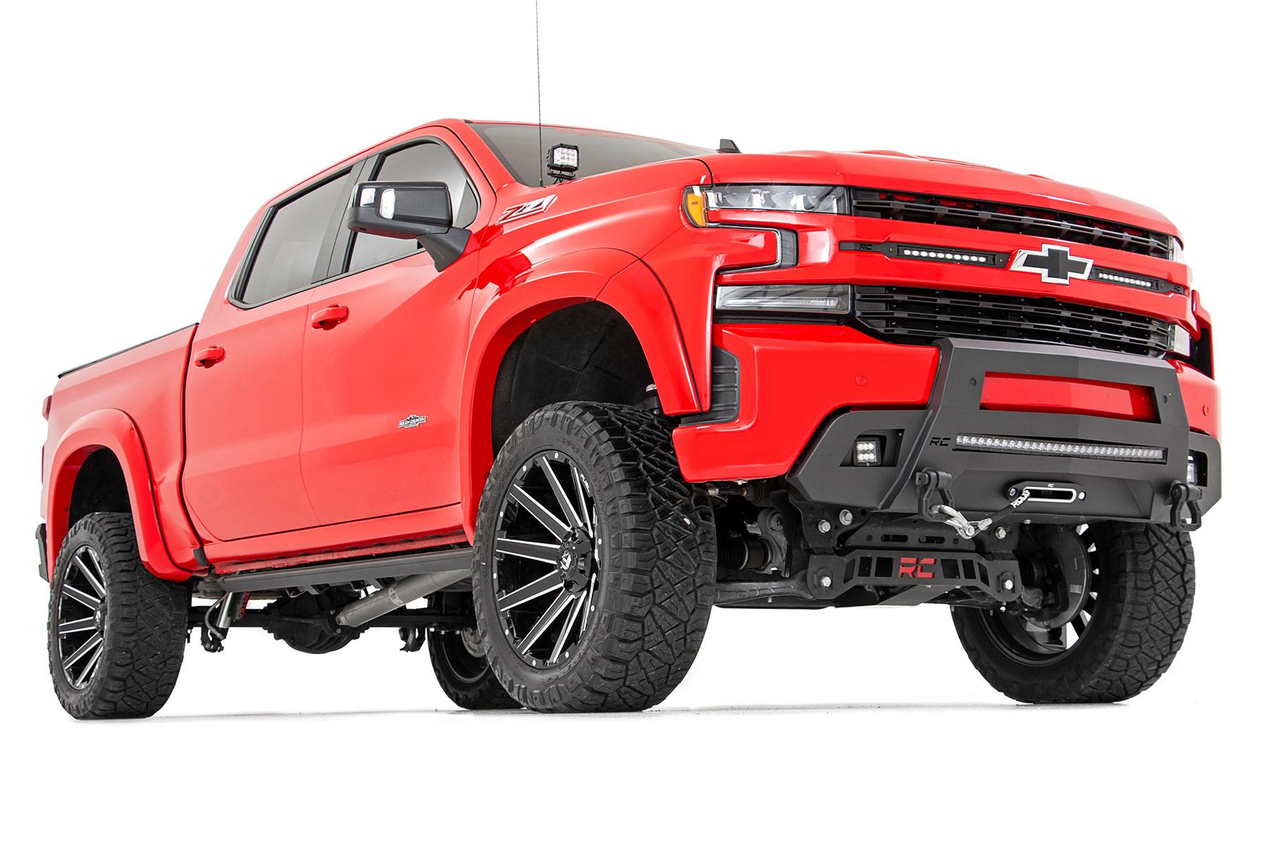 Rough Country Fender Flares SF1 GXN Deep Bronze Chevy Silverado 1500 2WD/4WD (19-26) (2019-2026 Silverado 1500, Silverado 1500 LTD) - F-C319201A-GXN