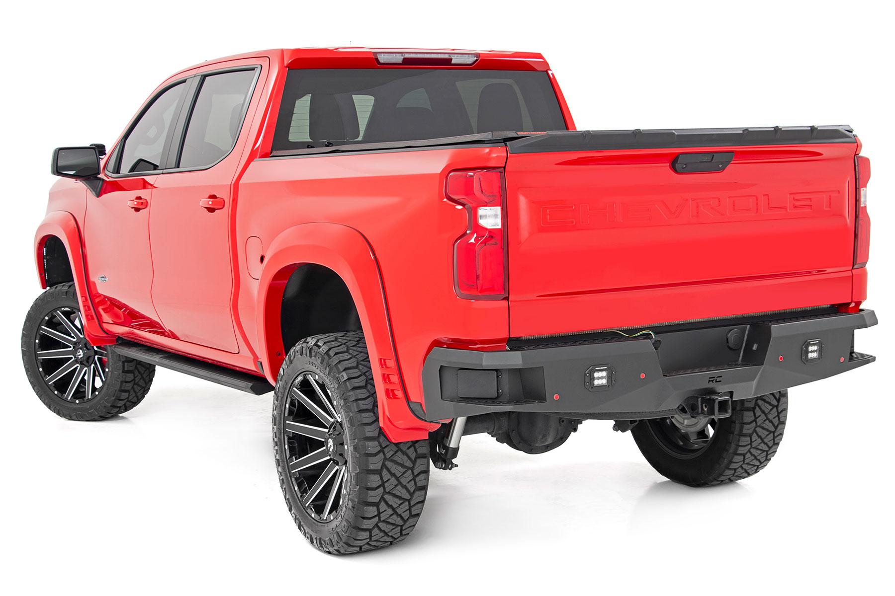 Rough Country Fender Flares SF1 GXN Deep Bronze Chevy Silverado 1500 2WD/4WD (19-26) (2019-2026 Silverado 1500, Silverado 1500 LTD) - F-C319201A-GXN
