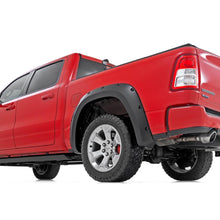 Rough Country Pocket Fender Flares PXJ Diamond Black Ram 1500 2WD/4WD (2019-2024) (2019-2024 1500) - F-D10914A-PXJ