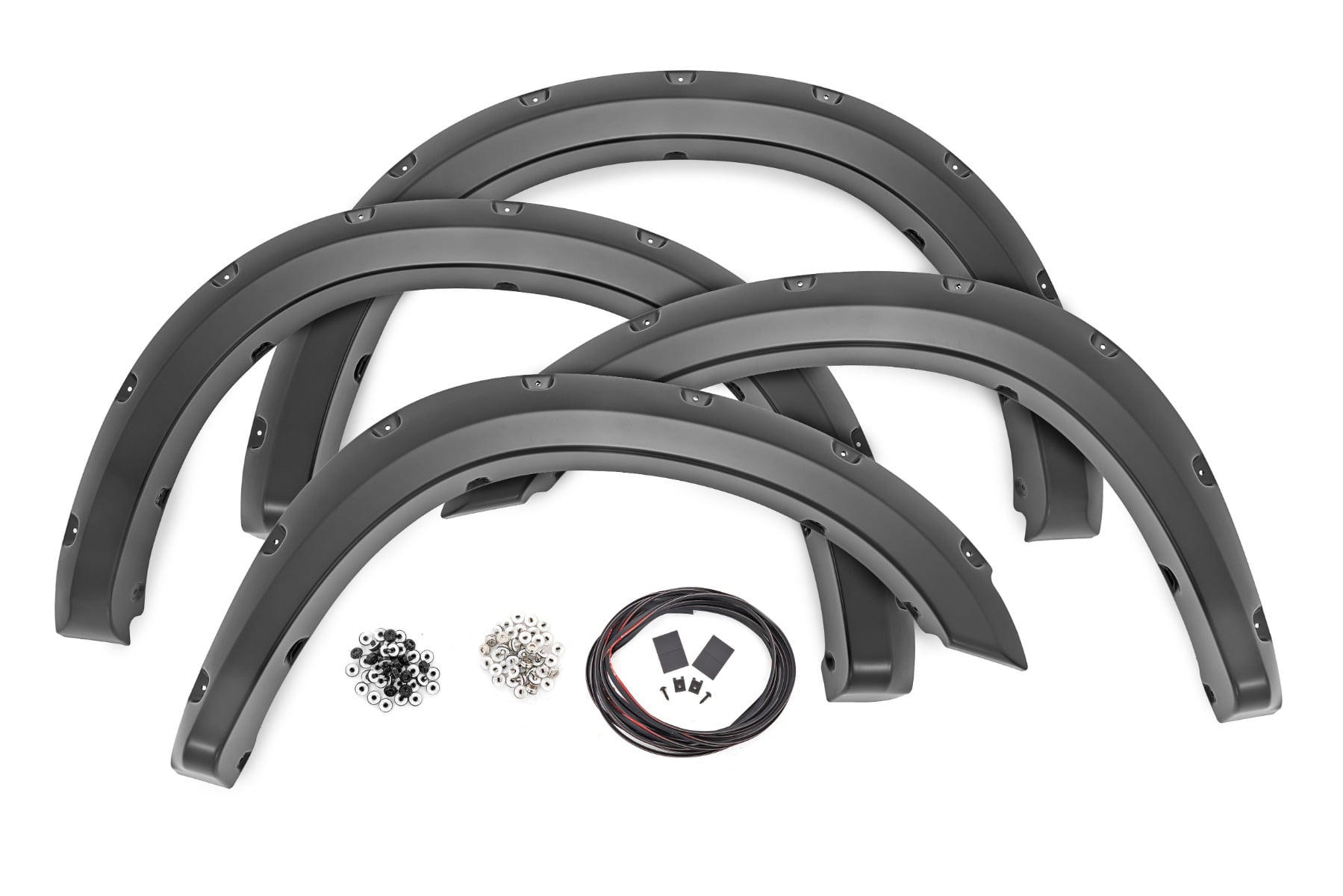 Rough Country Pocket Fender Flares Ram 2500/3500 2WD/4WD (2011-2018) (2011-2018 3500, 2500) - F-D21011A