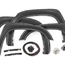 Rough Country Pocket Fender Flares 3L5 Radiant Red Toyota Tundra 2WD/4WD (2014-2021) (2014-2021 Tundra) - F-T11411A-3L5
