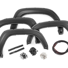 Rough Country Pocket Fender Flares 218 Midnight Black Metallic Toyota Tacoma (16-23) (2016-2023 Tacoma) - F-T11621A-218