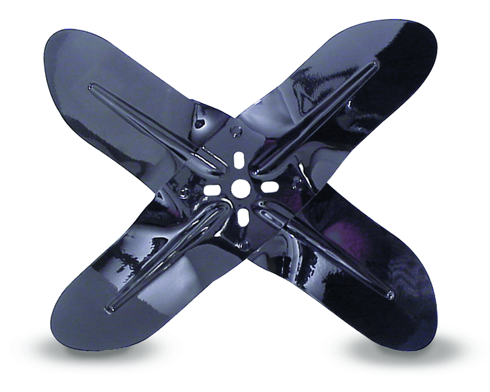 AFCO Fan Steel Manual 18 Inch 4 Blade Dual Bolt Pattern AFCO - 80183