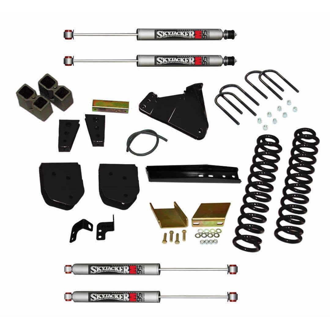 Skyjacker Suspension Lift Kit w/Shock M95 Performance Shocks 4 Inch Lift 11-12 Ford F-350 Super Duty - F11451KH-M